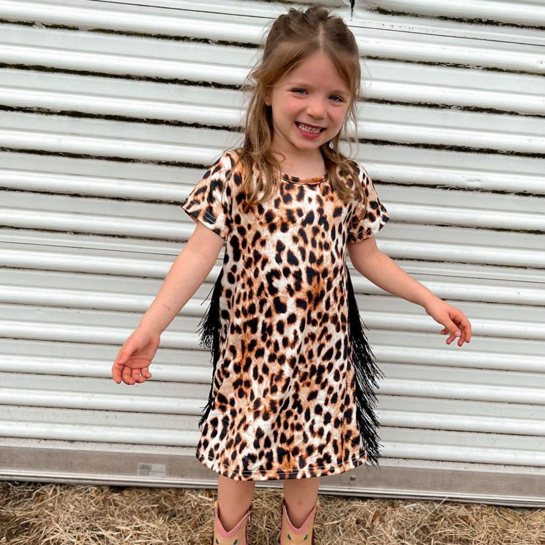 Leopard Dress Baby (0-18) 6-12M