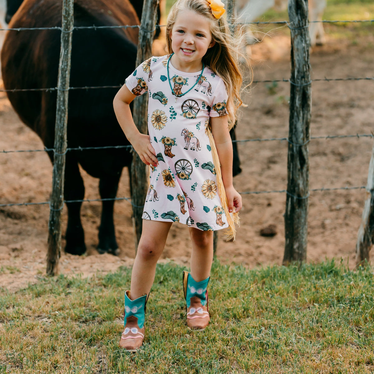 Sunflower Dress Toddler Toddler Fall Dresses Little Girls Hi-Lo Sunflower Ruffle Dress Sunflower Dress Toddler Toddler Fall Dresses Little Girls Hi-Lo Sunflower Ruffle Dress