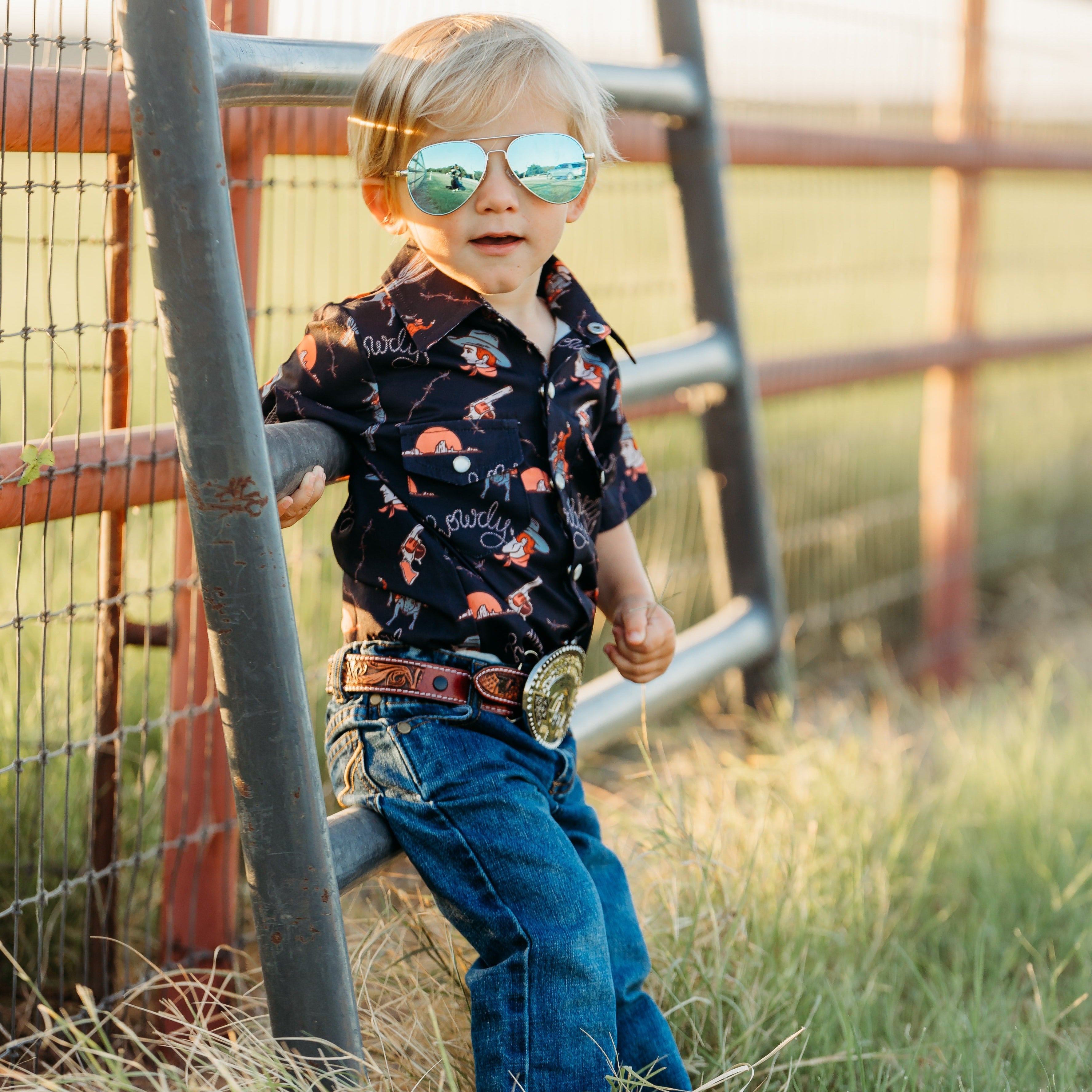 toddler pearl snap shirts