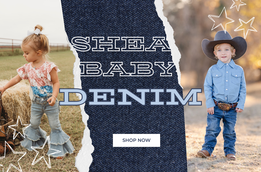 Boys Denim Relaxed Fit Jeans by Shea Baby