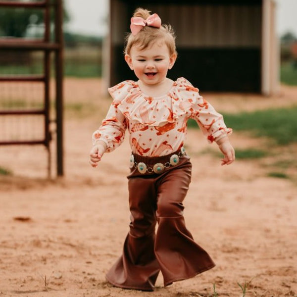 Cowboy Boots Long Sleeve Onesie Baby (0-18M) – Shea Baby