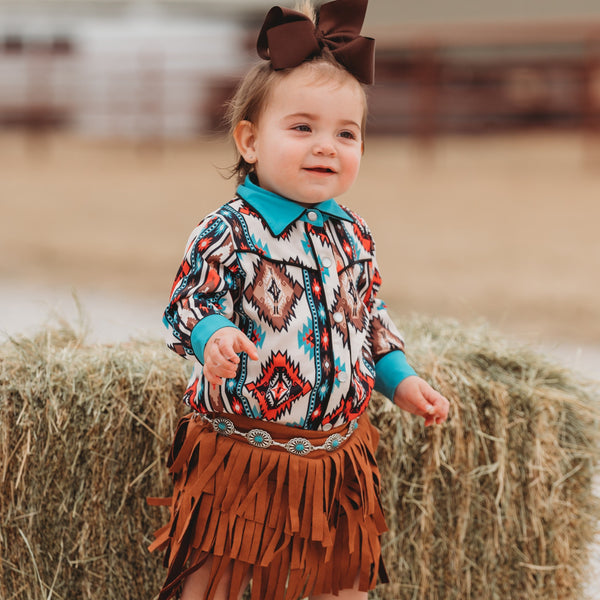 babypearl Aztec Pearl Snap Baby (0-18m) – Shea Baby
