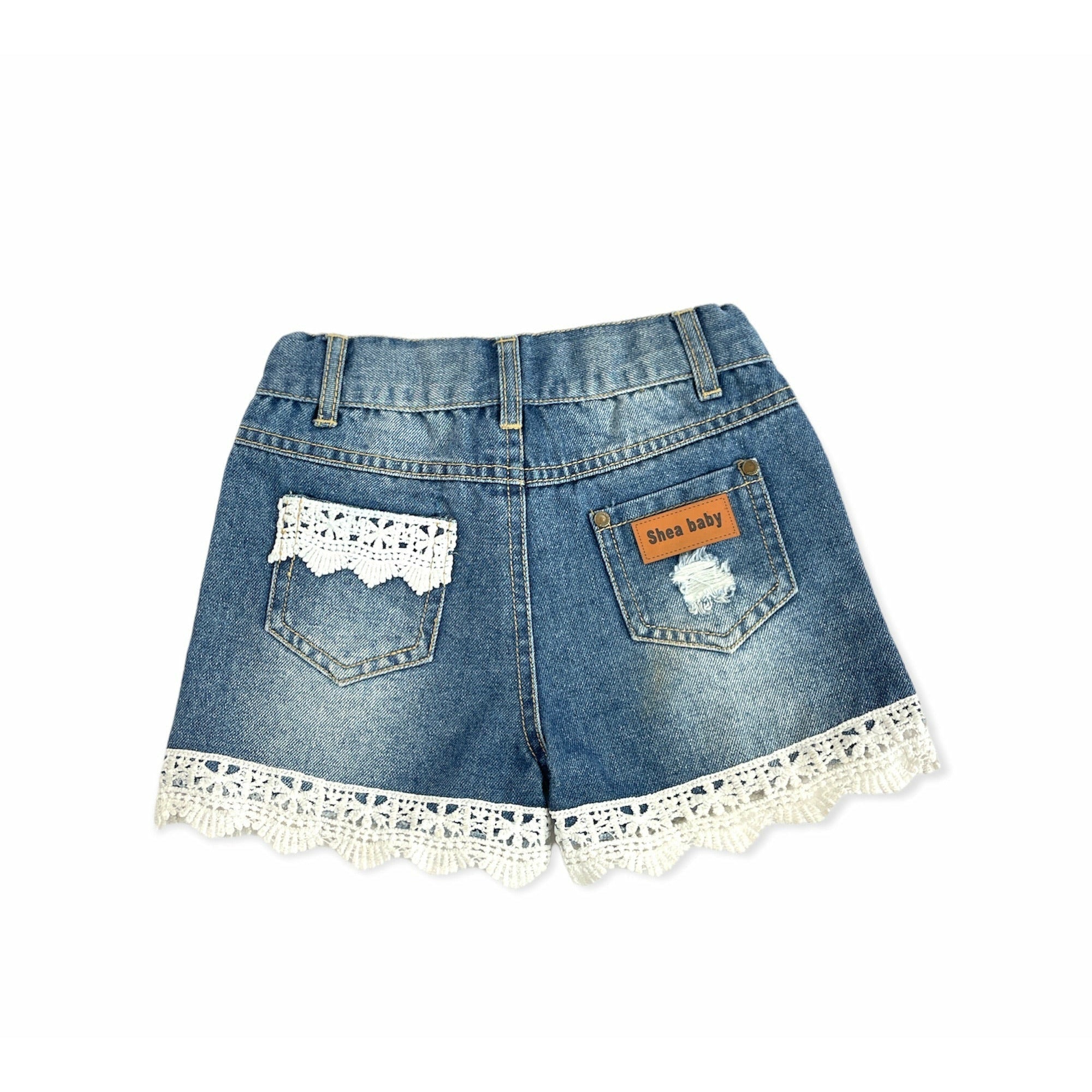 【SIENNE】 Nina Lace Shorts / 追跡付 Nina Lace Shorts (Cream) - 시엔느