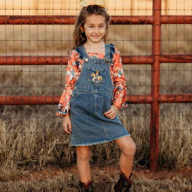 Overall Dress Little Girl Skirt Overalls Baby Girl Skirt Overalls
