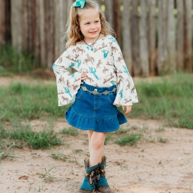 Denim shops skirt child