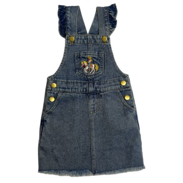 Cowgirl Denim Overall Dress Baby (0-18M) 12-18M