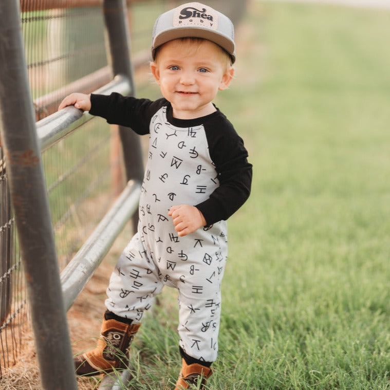 Shea Baby Infant /Todder Desert Sky Pearl Snap Onesie/Shirt - Size 6/12 - Eli's Western Wear